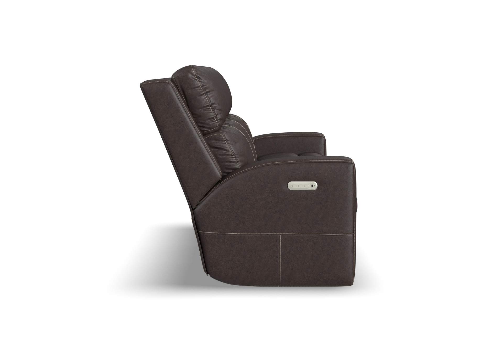 Score Power Reclining Sofa With Power Headrests & Lumbar,Flexsteel