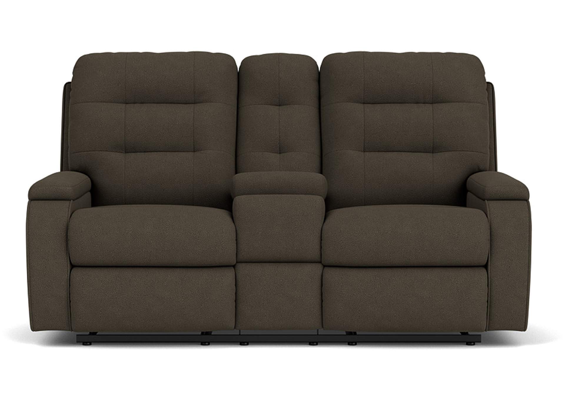 Kerrie Reclining Loveseat With Console,Flexsteel