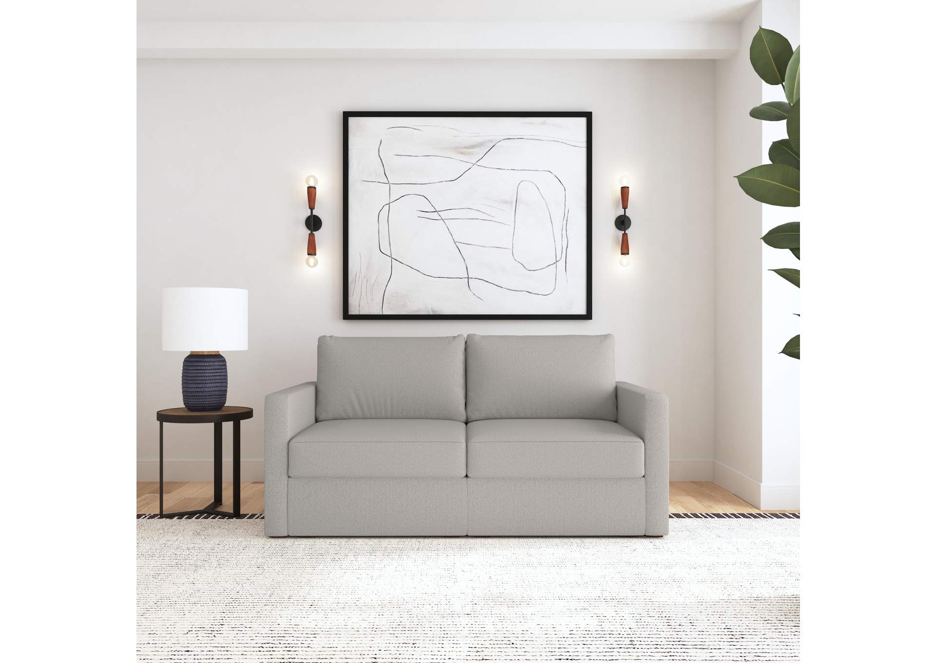 Flex Loveseat With Standard Arm,Flexsteel