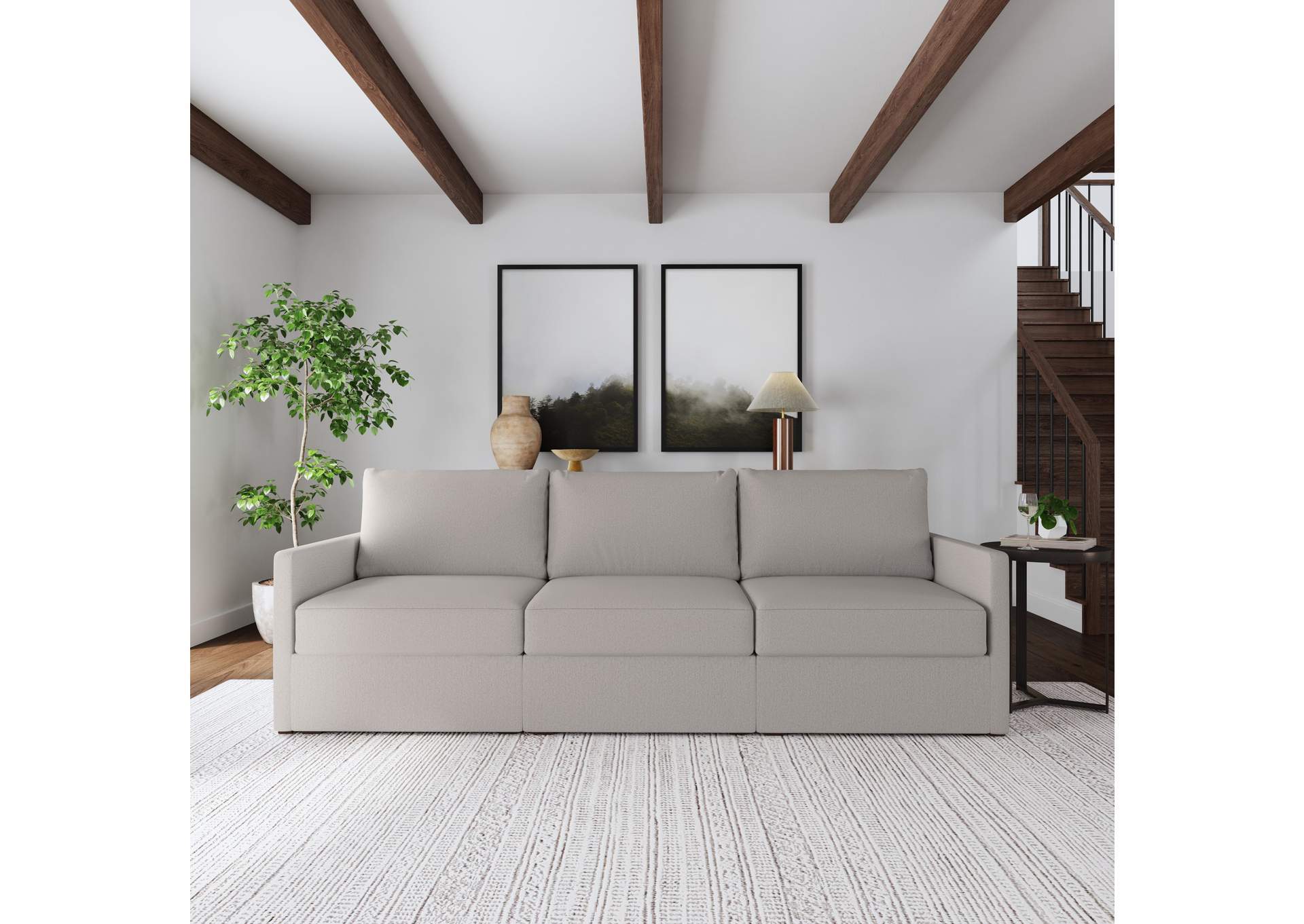 Flex Sofa With Narrow Arm,Flexsteel