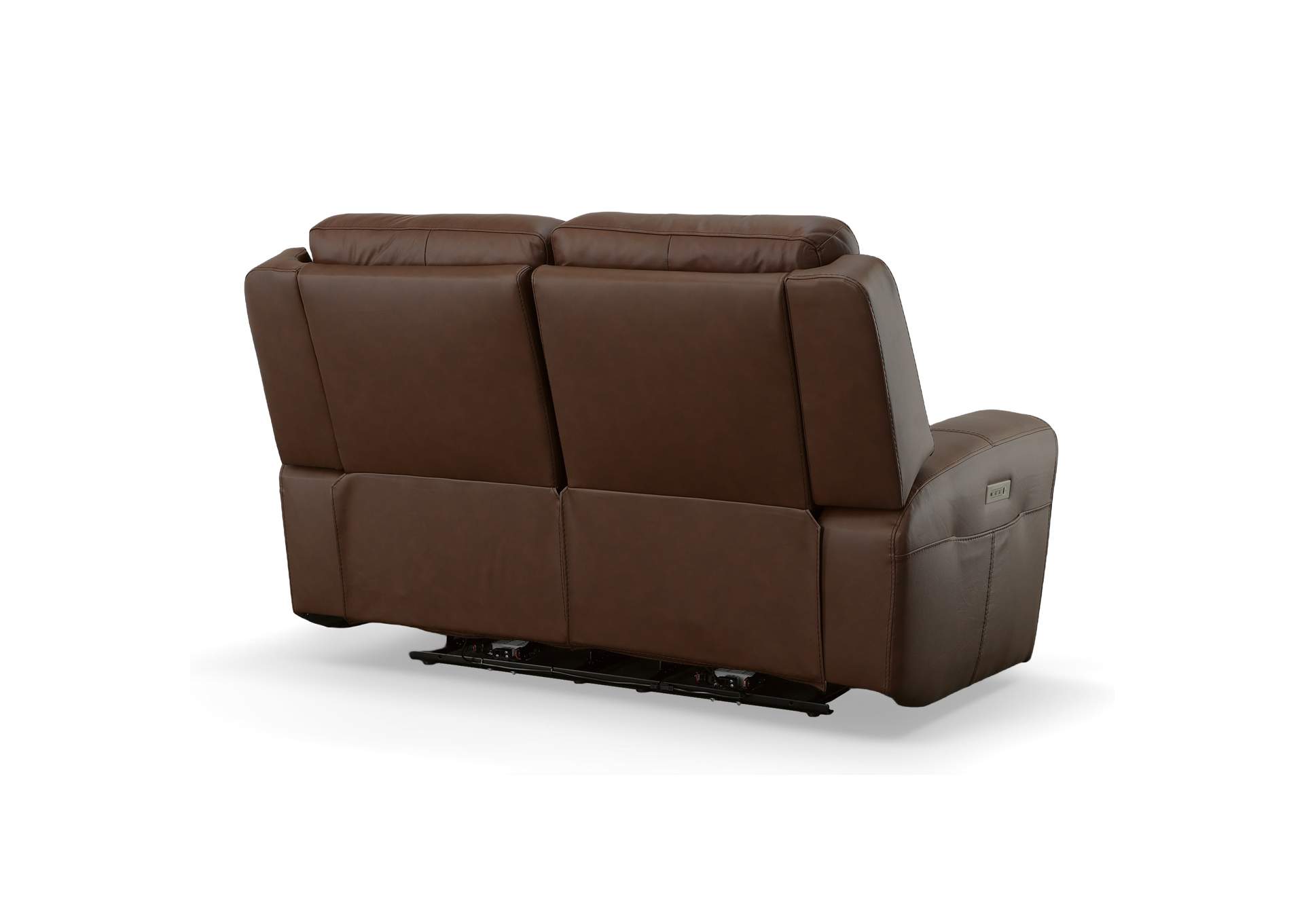 Barnett Power Reclining Loveseat With Power Headrests & Lumbar,Flexsteel