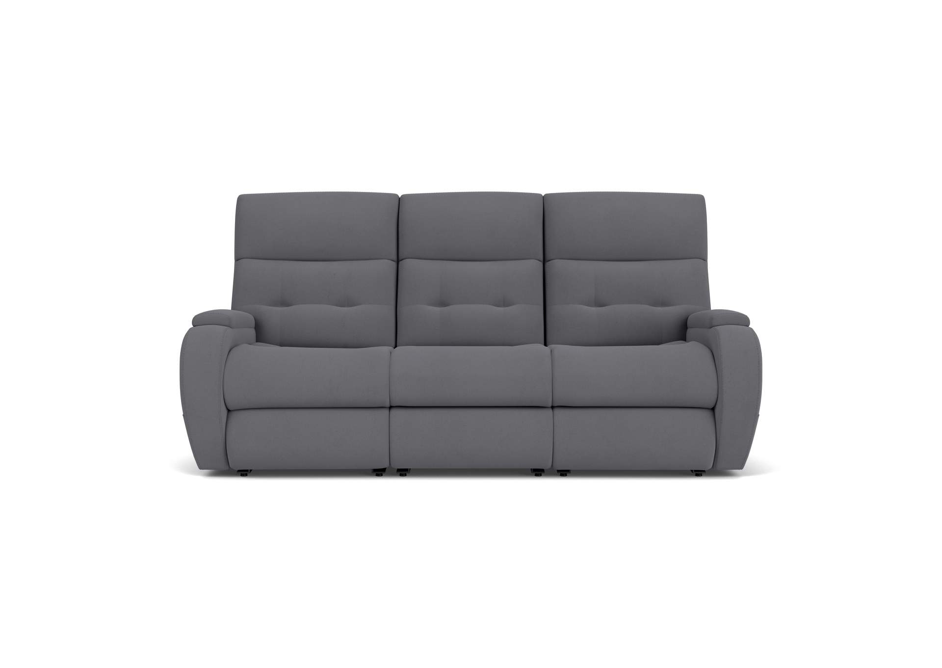 Strait Power Reclining Sofa With Power Headrests,Flexsteel