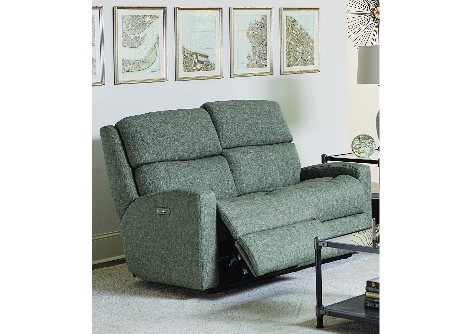 Catalina Power Reclining Loveseat With Power Headrests,Flexsteel