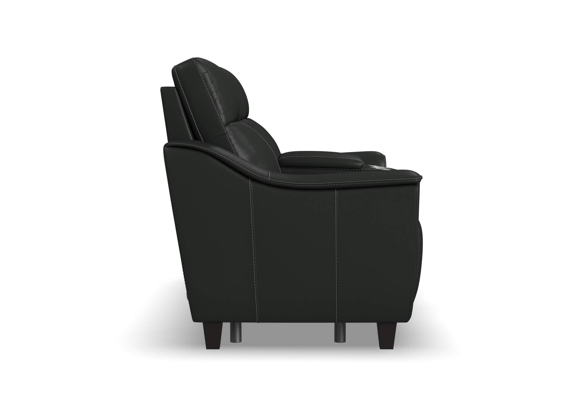 Walter Power Reclining Loveseat With Console & Power Headrests,Flexsteel