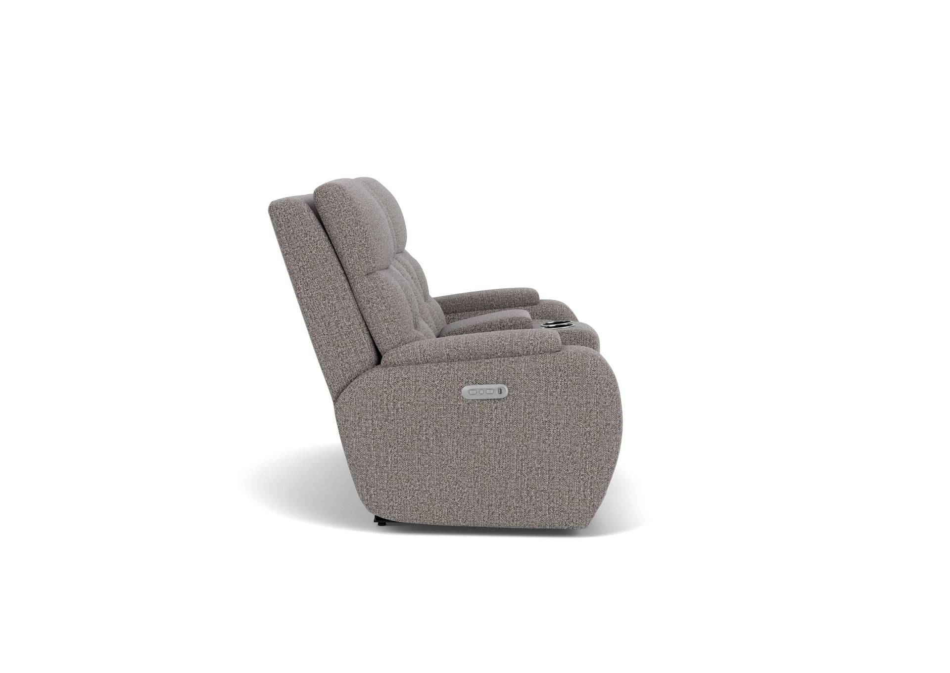 Strait Power Recliner With Power Headrest & Lumbar,Flexsteel