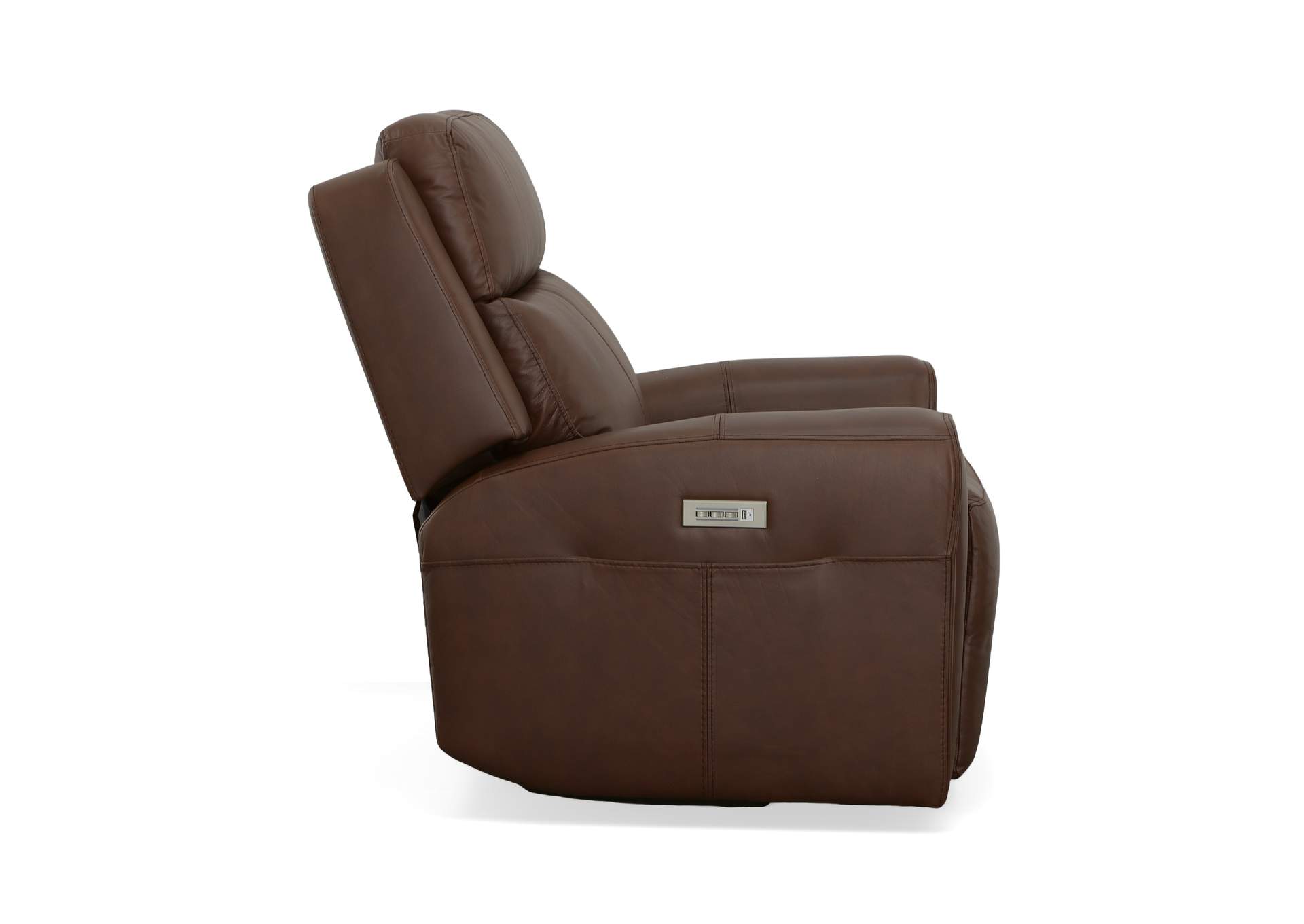 Barnett Power Recliner With Power Headrest & Lumbar,Flexsteel