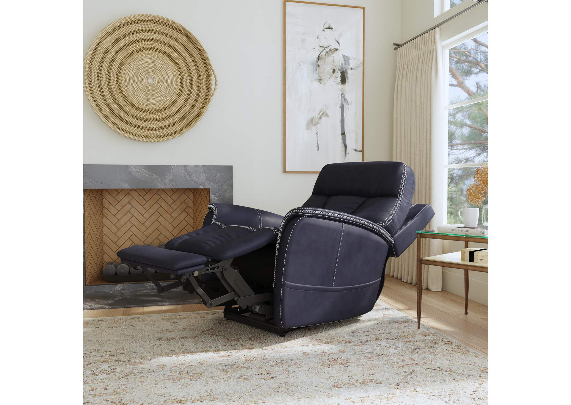 Atlas Power Lift Recliner With Power Headrest & Lumbar,Flexsteel