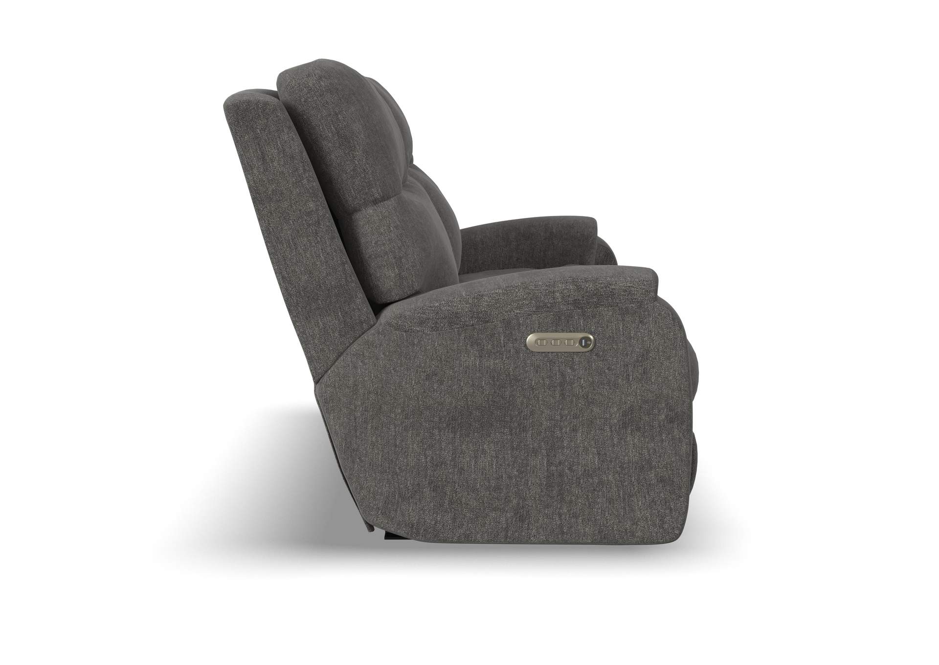 Penn Power Reclining Sofa With Power Headrests & Lumbar,Flexsteel