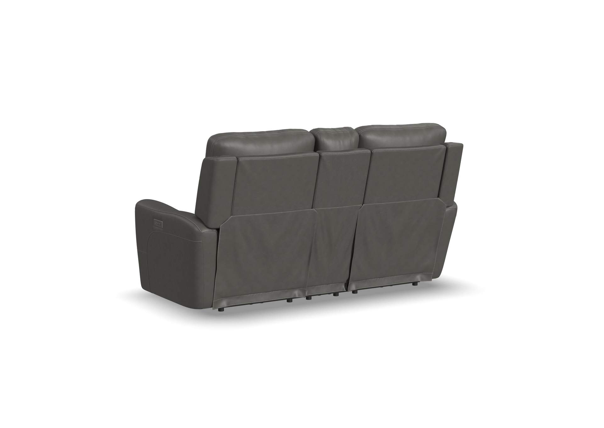 Carter Power Reclining Loveseat With Console & Power Headrests & Lumbar,Flexsteel