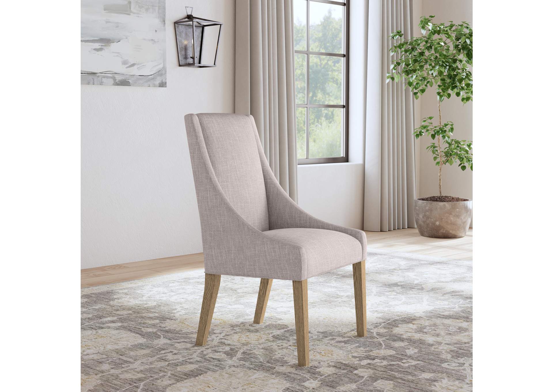 Lattice Upholstered Dining Chair,Flexsteel