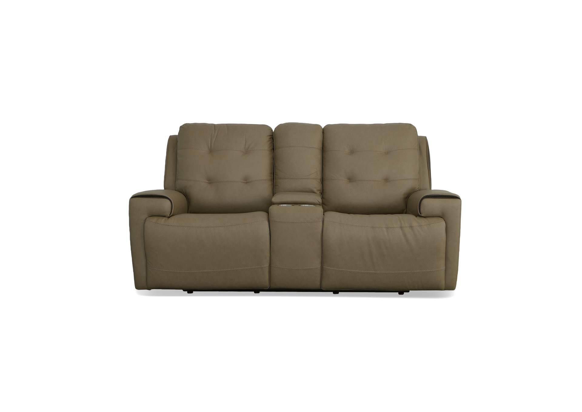 Iris Power Reclining Loveseat With Console & Power Headrests,Flexsteel