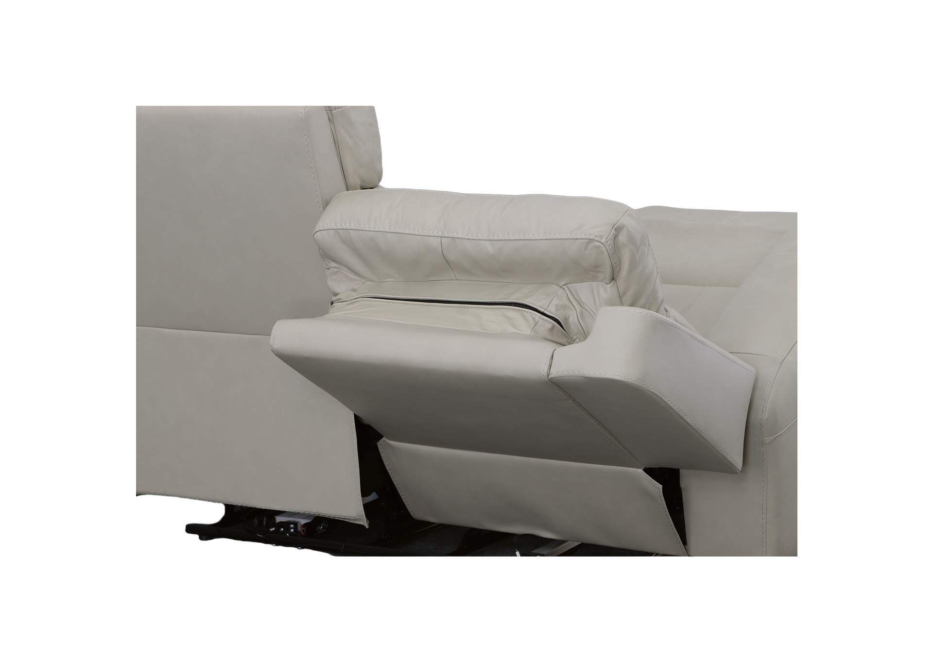 Barnett Power Reclining Loveseat With Power Headrests & Lumbar,Flexsteel