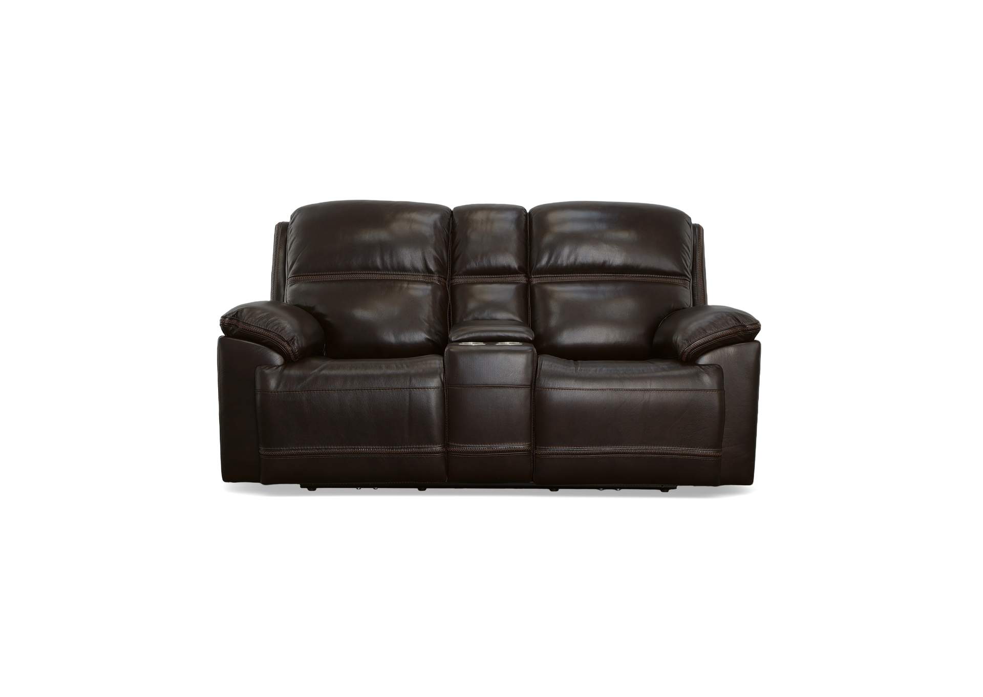 Jackson Power Reclining Loveseat With Console & Power Headrests,Flexsteel