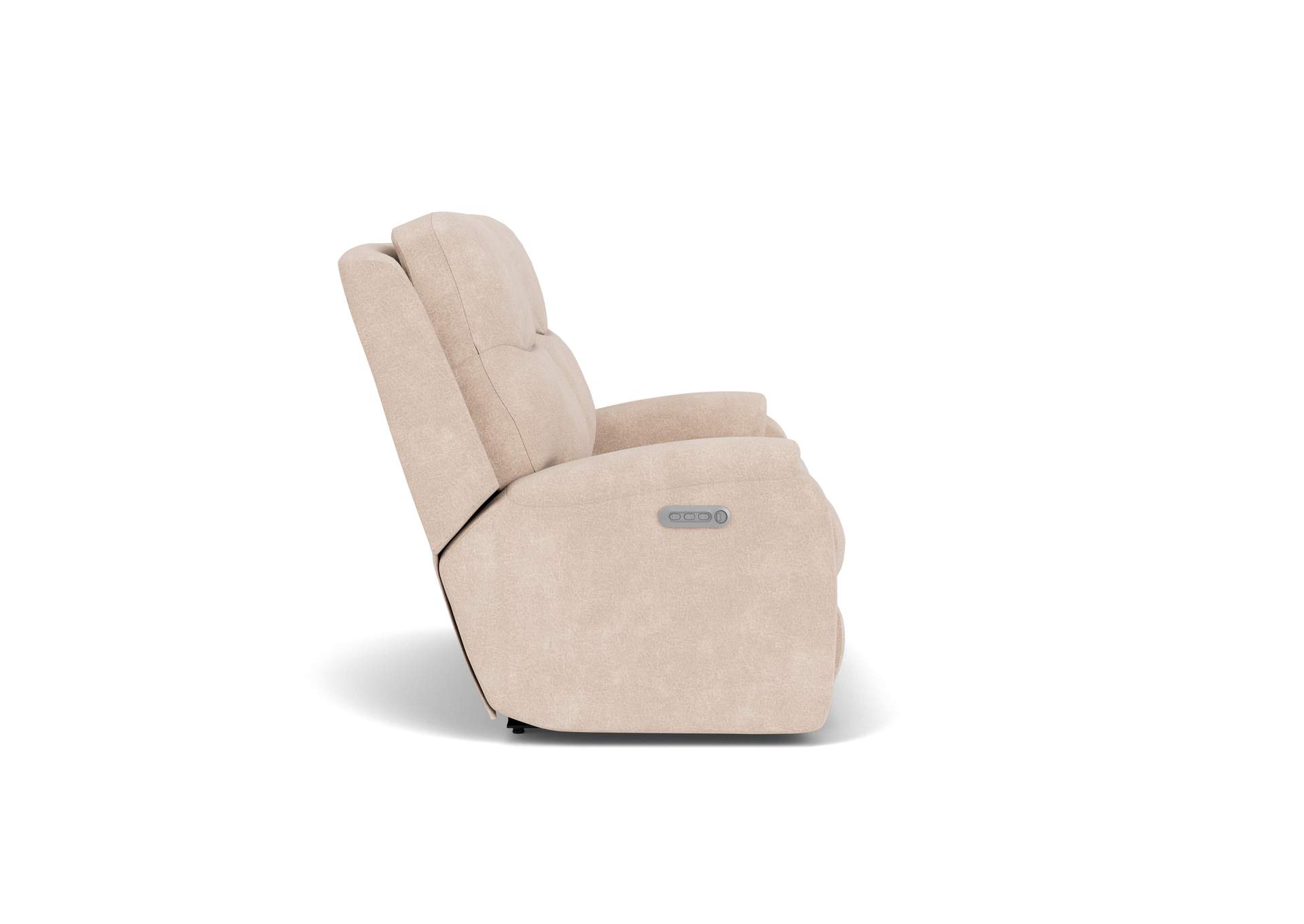 Penn Power Reclining Loveseat With Power Headrests & Lumbar,Flexsteel