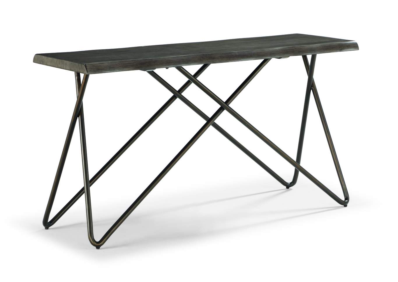 Shadow Distressed Grey Sofa Table,Flexsteel