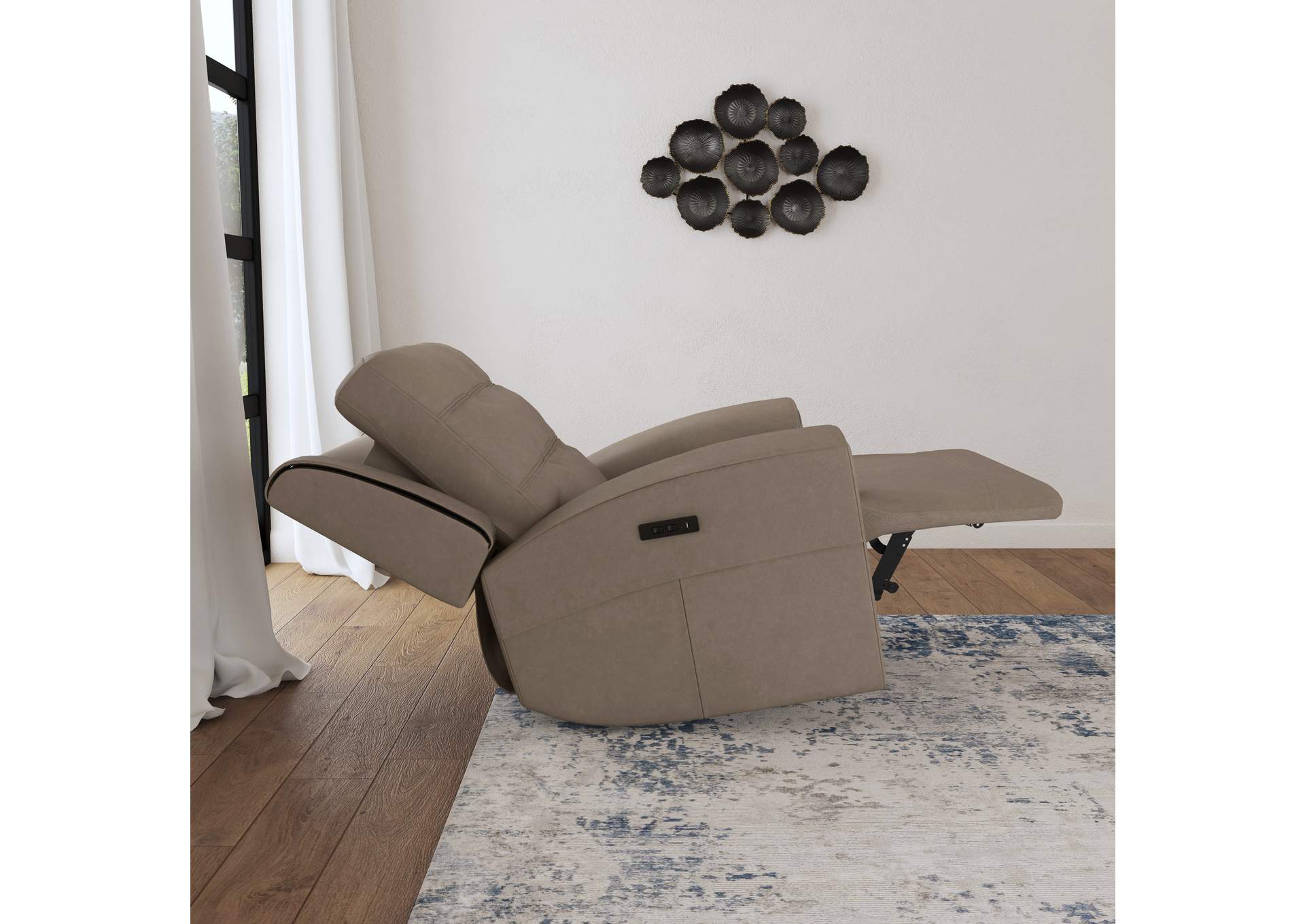 Iris Power Recliner With Power Headrest,Flexsteel