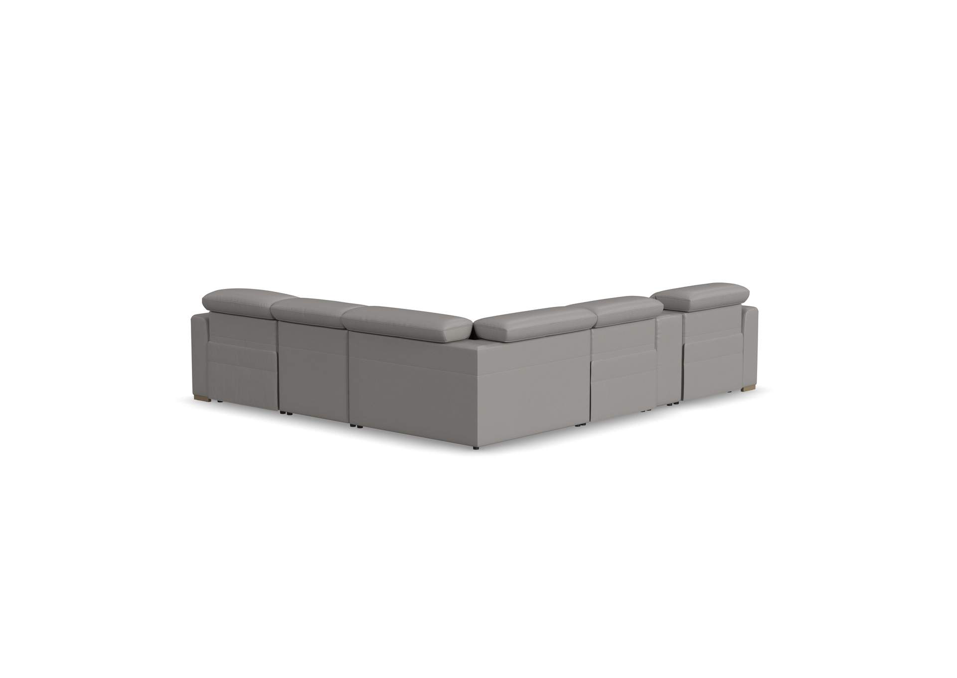 Aurora Power Reclining Sectional With Power Headrests,Flexsteel