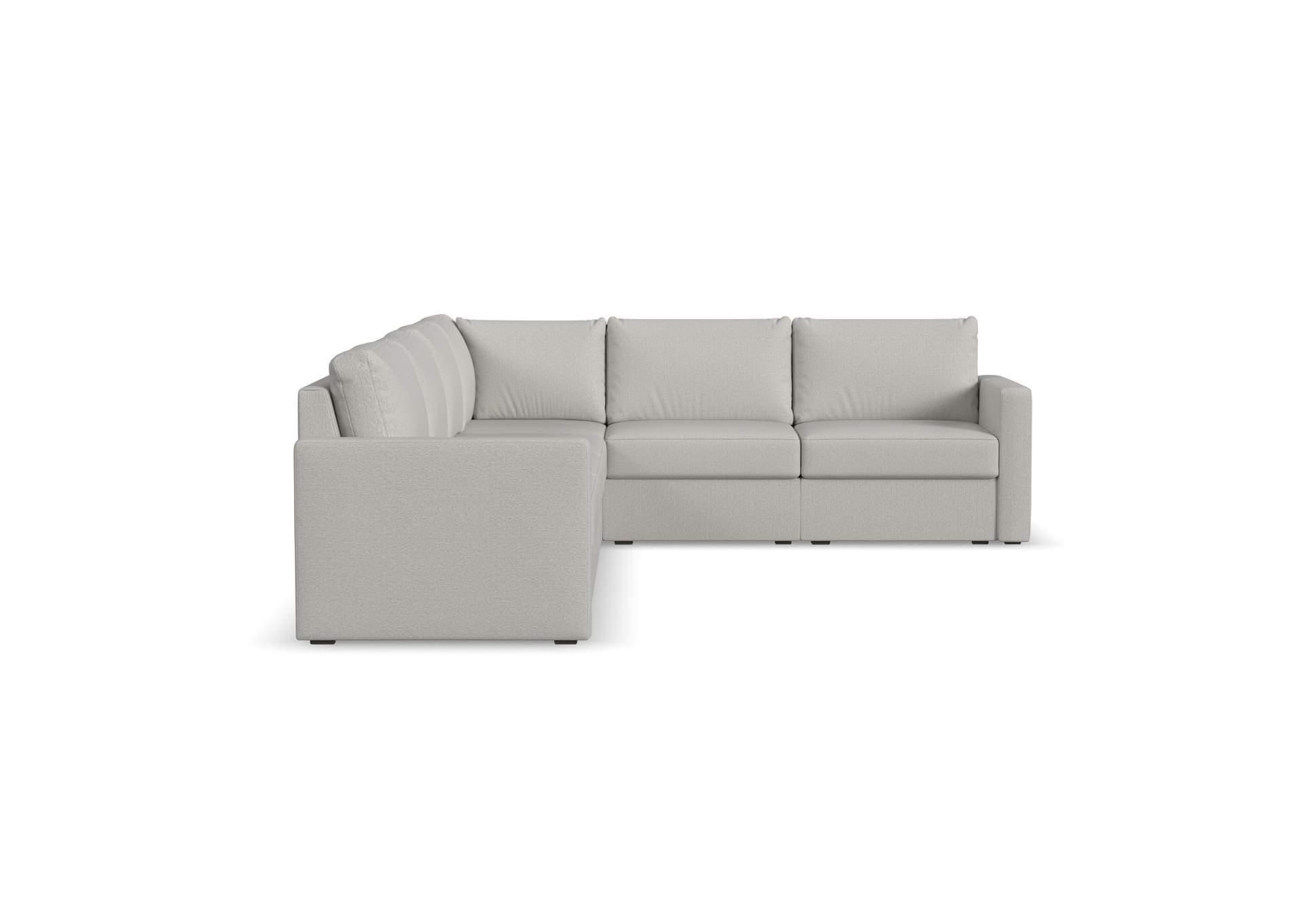 Flex 6 - Seat Sectional With Standard Arm,Flexsteel