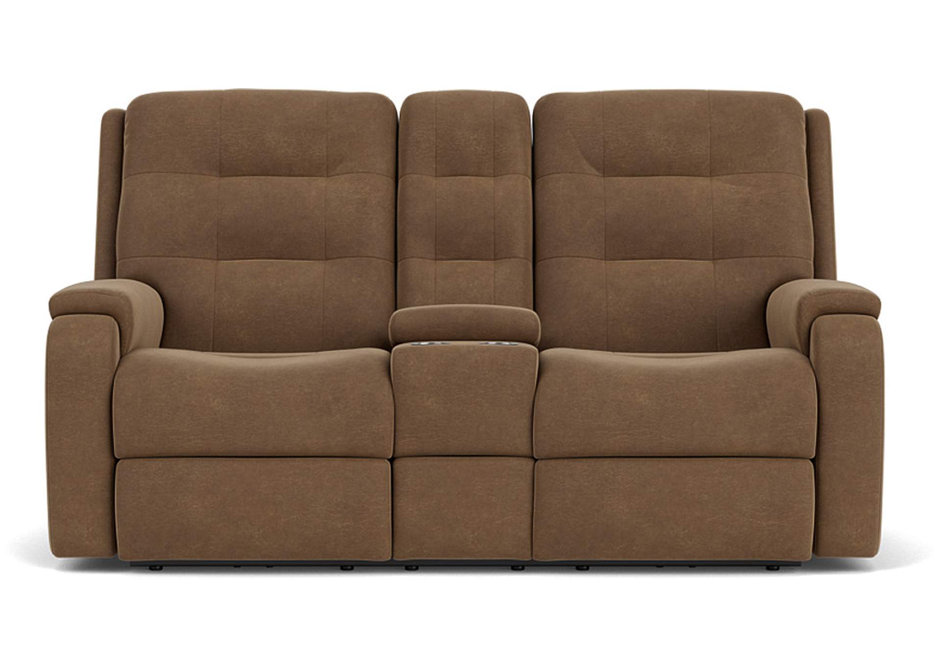 Arlo Reclining Loveseat With Console,Flexsteel