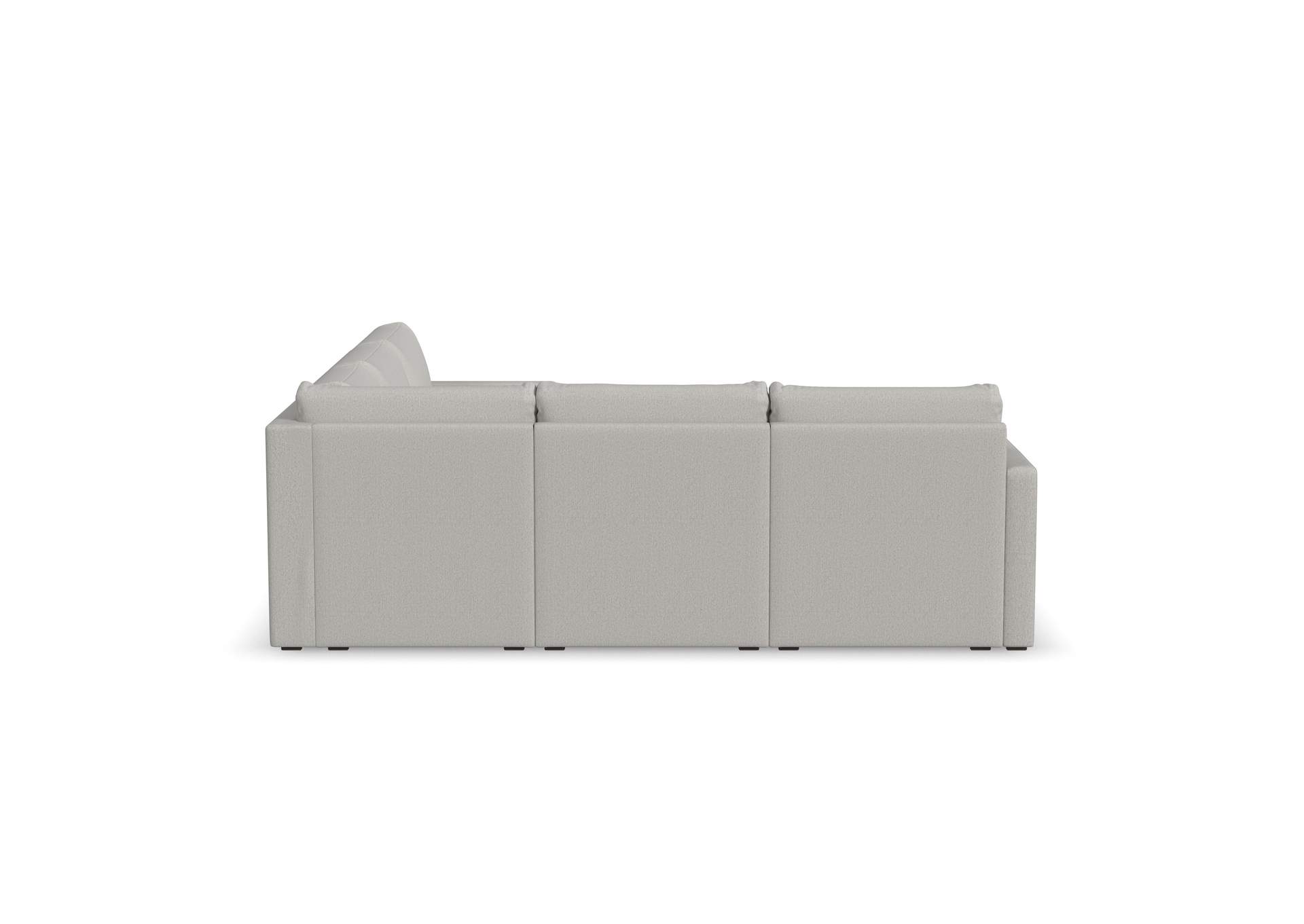 Flex 5 - Seat Sectional With Standard Arm,Flexsteel