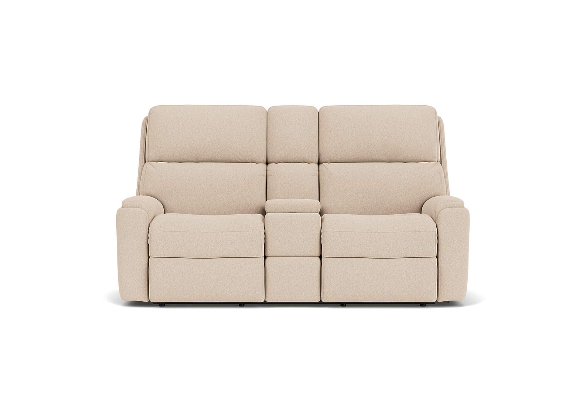 Rio Reclining Loveseat With Console,Flexsteel