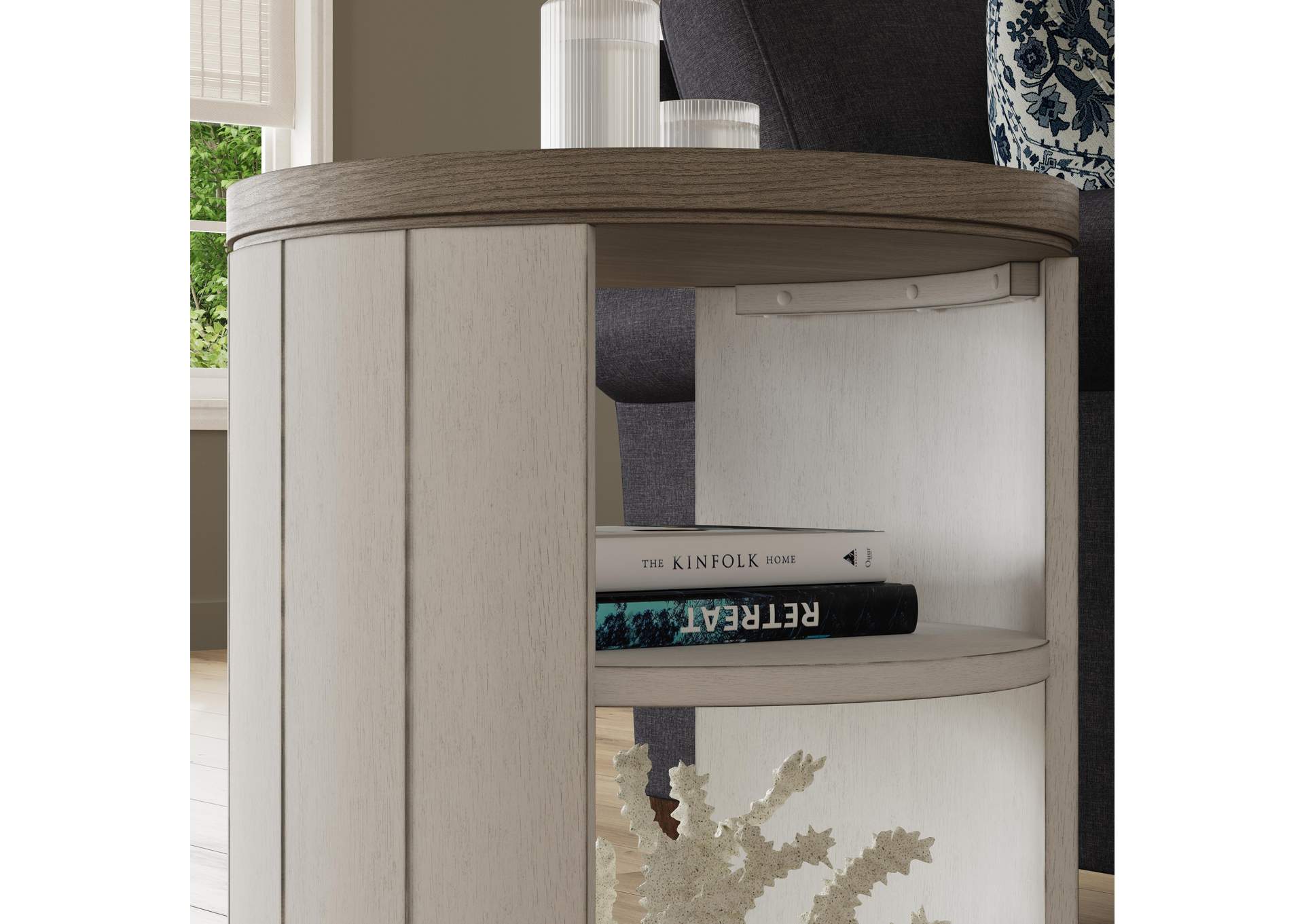 Melody Round End Table,Flexsteel