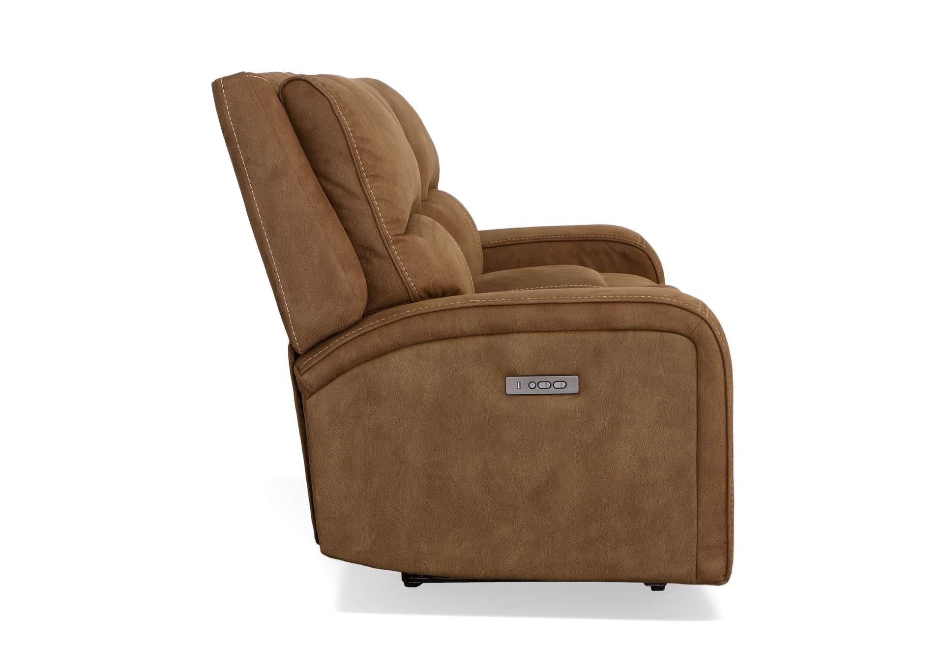 Nirvana Power Reclining Loveseat With Console & Power Headrests,Flexsteel