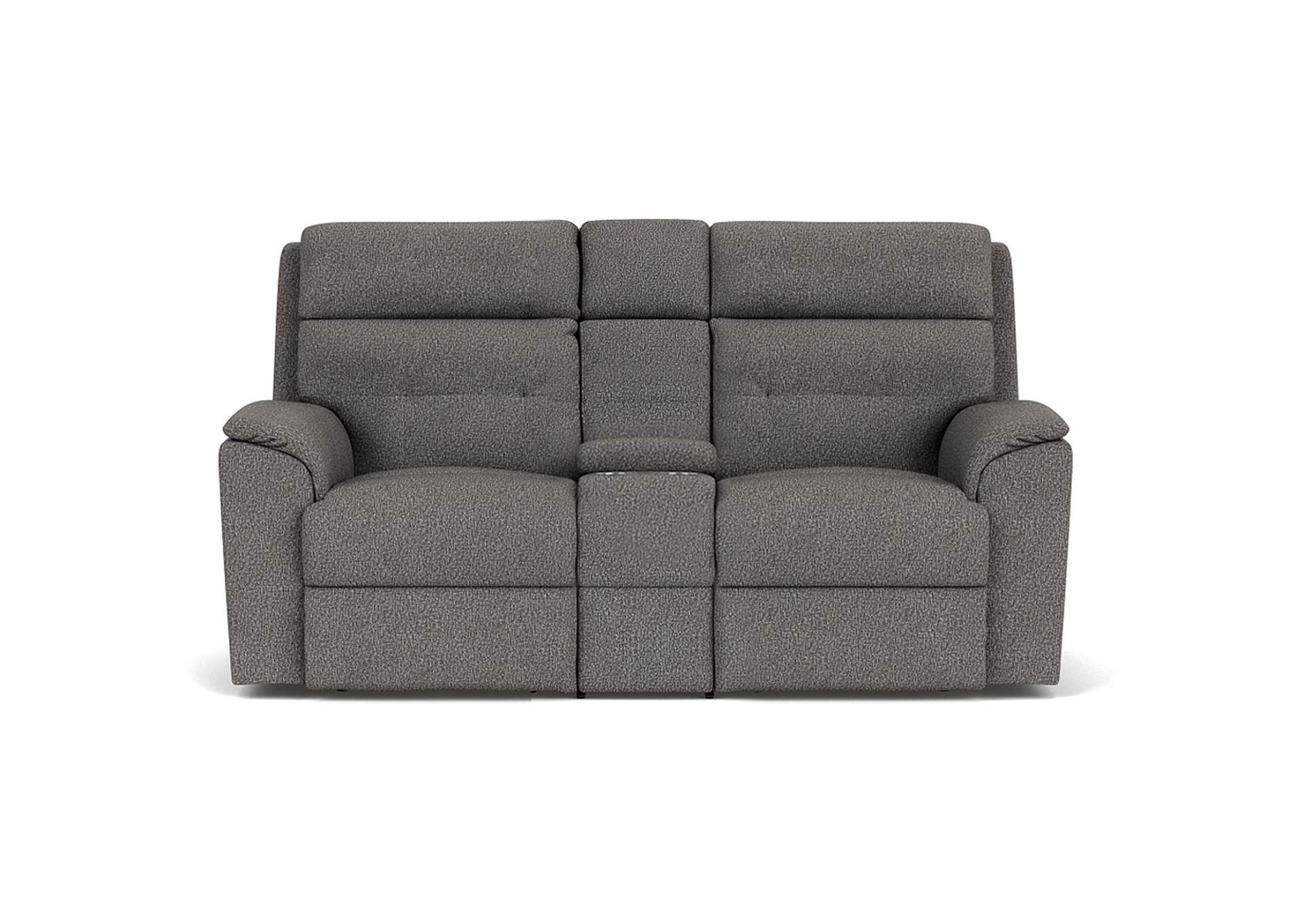 Mason Reclining Loveseat With Console,Flexsteel