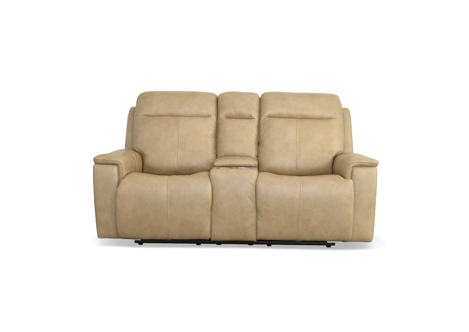 Odell Power Reclining Loveseat With Console, Power Headrests & Lumbar,Flexsteel