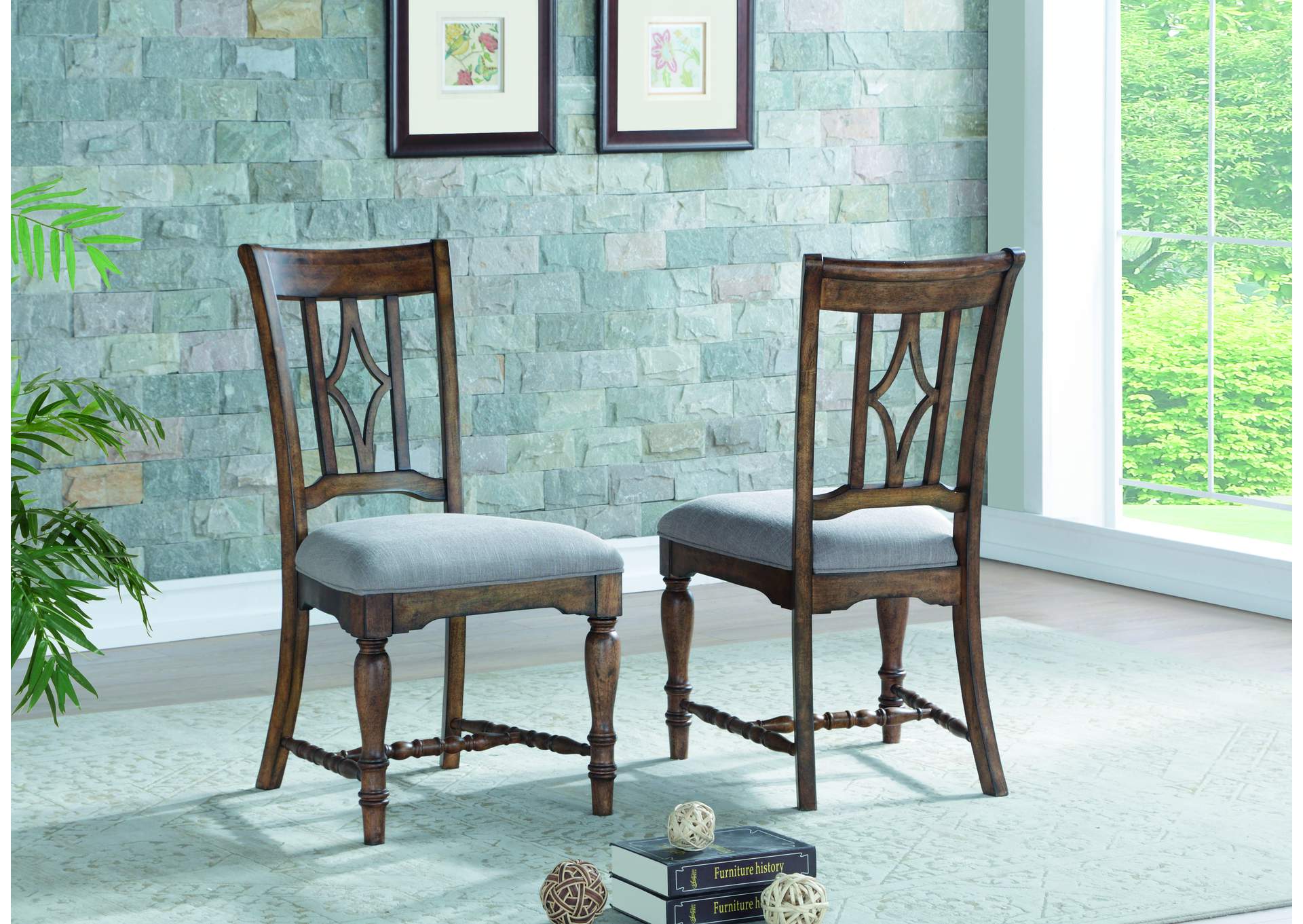 Plymouth Upholstered Dining Chair,Flexsteel