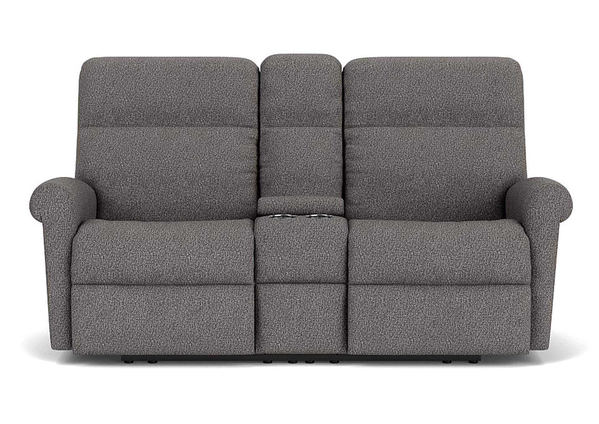 Davis Reclining Loveseat With Console,Flexsteel