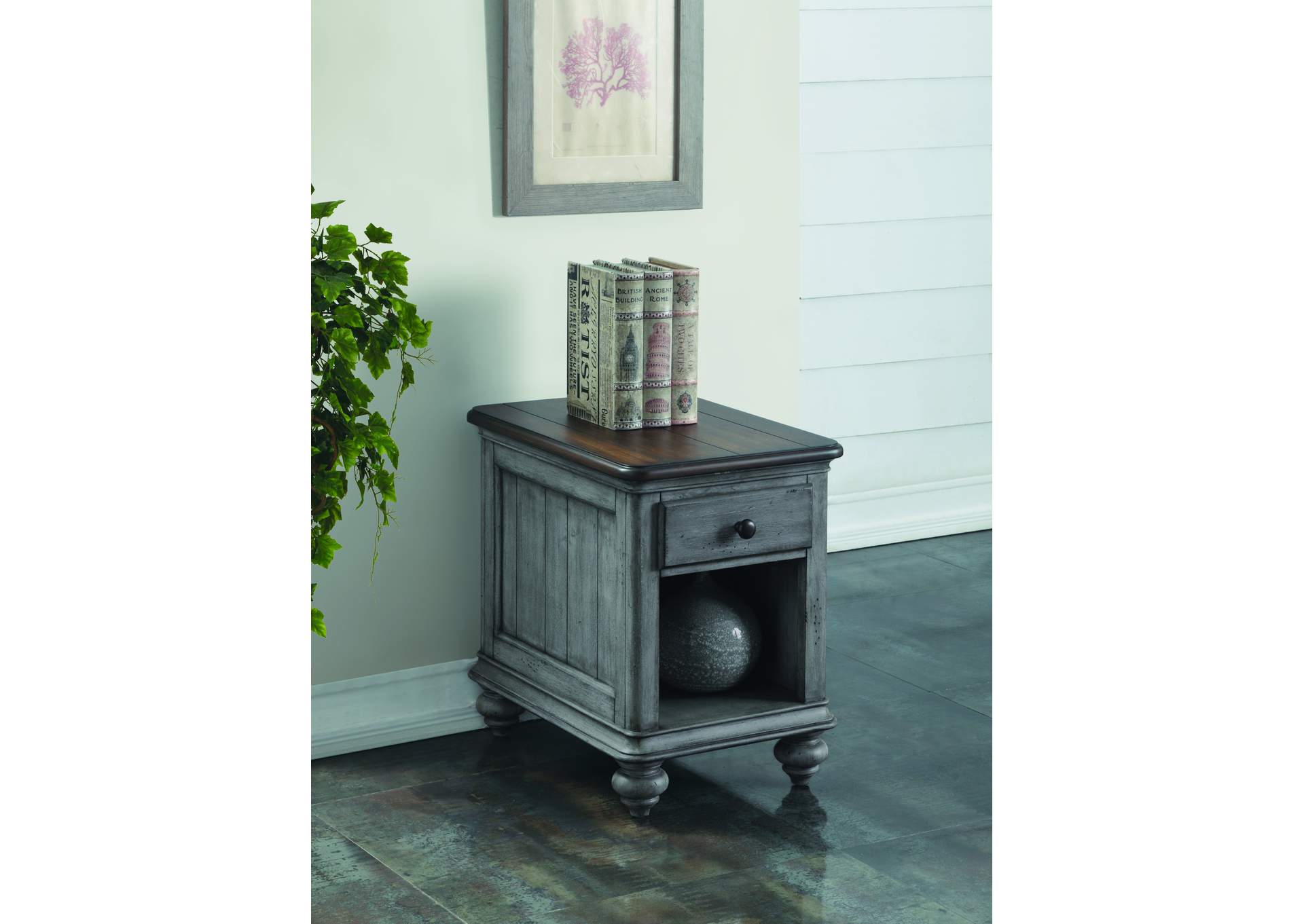 Plymouth Chairside Table,Flexsteel