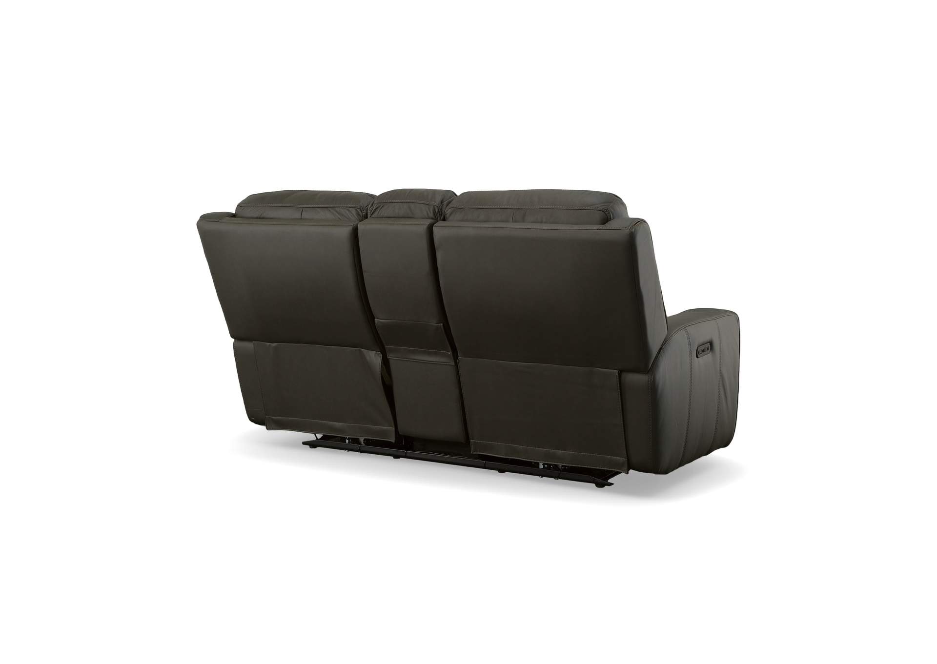 Wicklow Power Reclining Loveseat With Console & Power Headrests,Flexsteel