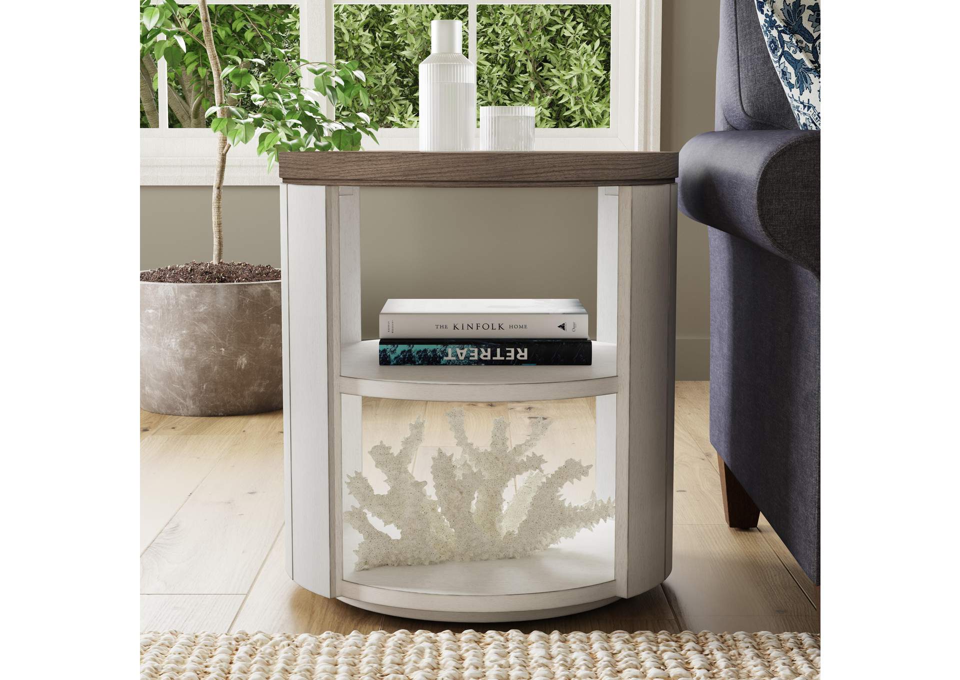 Melody Round End Table,Flexsteel