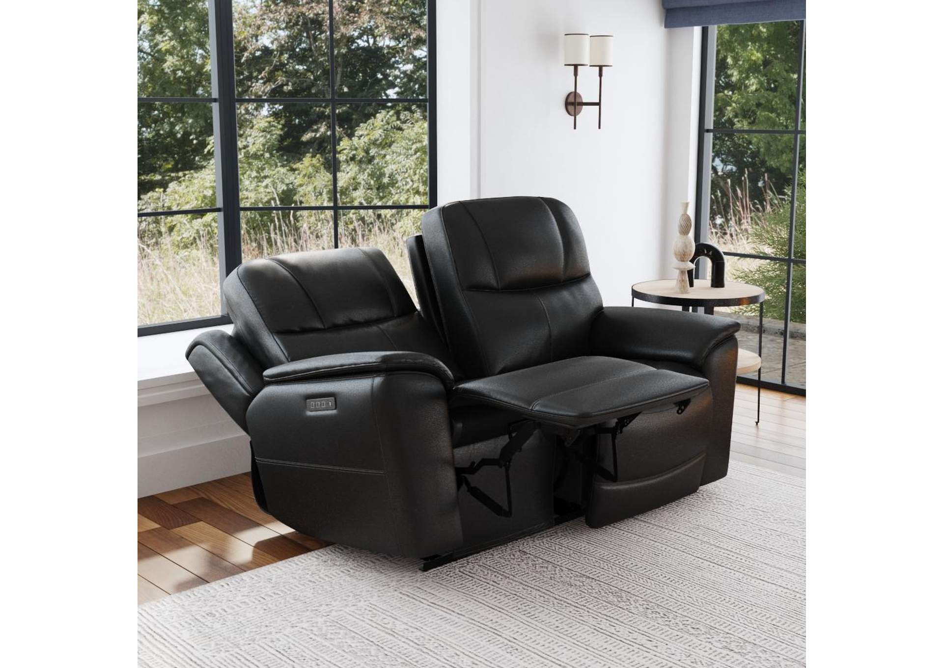 Crew Power Reclining Loveseat With Power Headrests & Lumbar,Flexsteel