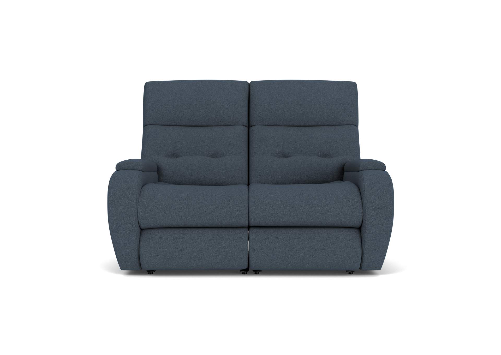 Strait Power Reclining Loveseat With Power Headrests,Flexsteel