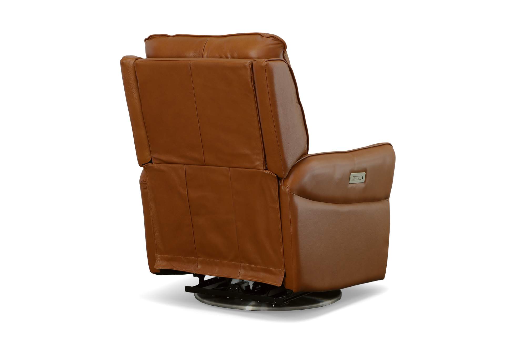 Spin Power Swivel Recliner With Power Headrest,Flexsteel