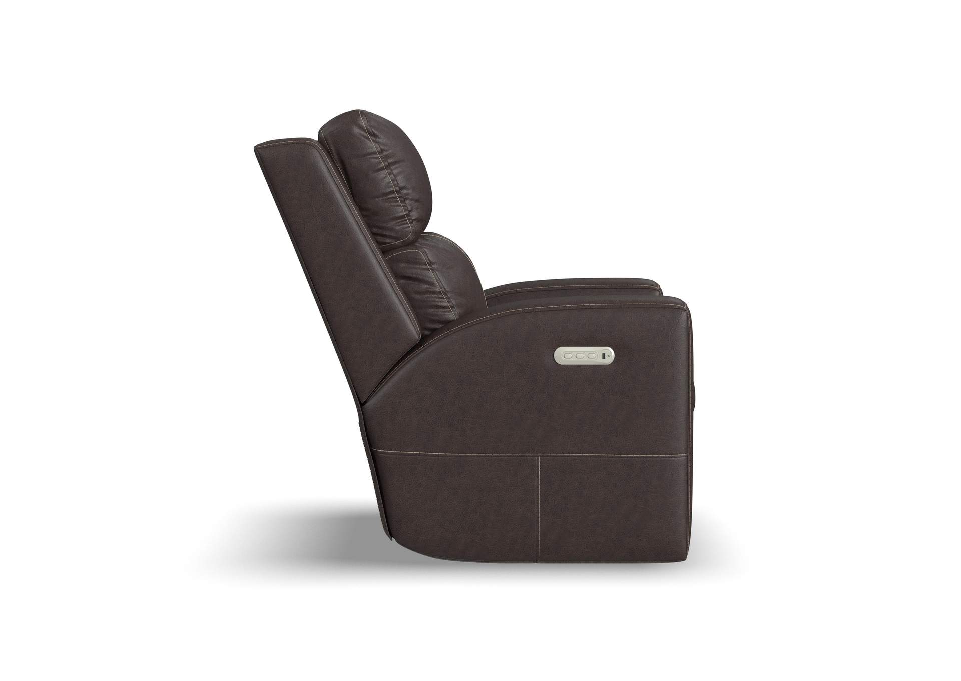 Score Power Reclining Loveseat With Power Headrests & Lumbar,Flexsteel