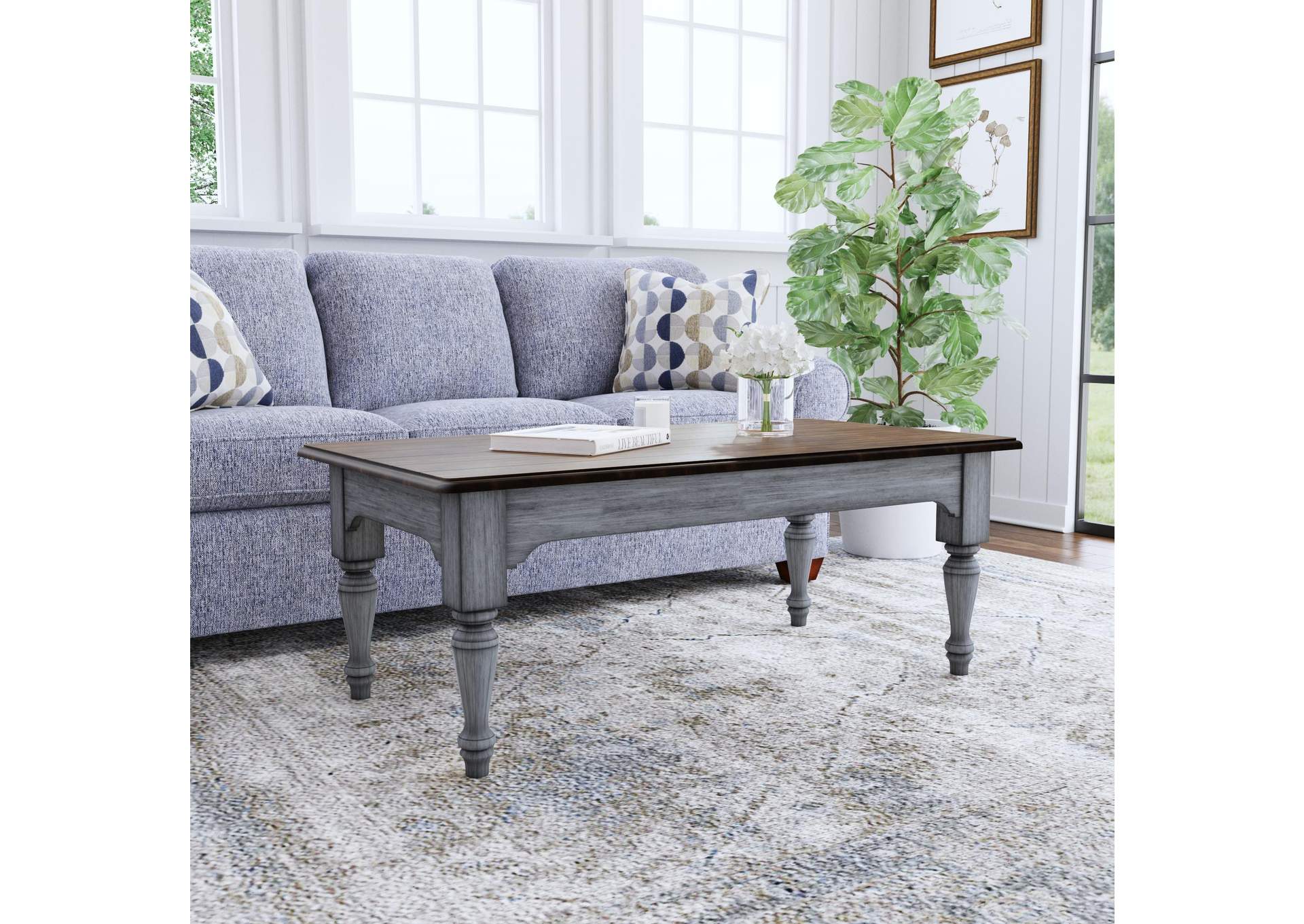 Plymouth Rectangular Coffee Table,Flexsteel
