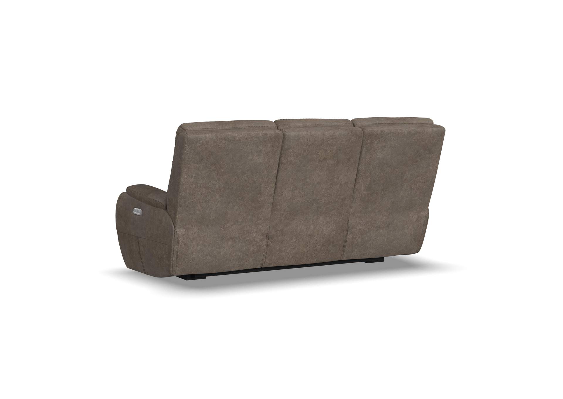 Strait Power Reclining Sofa With Power Headrests,Flexsteel