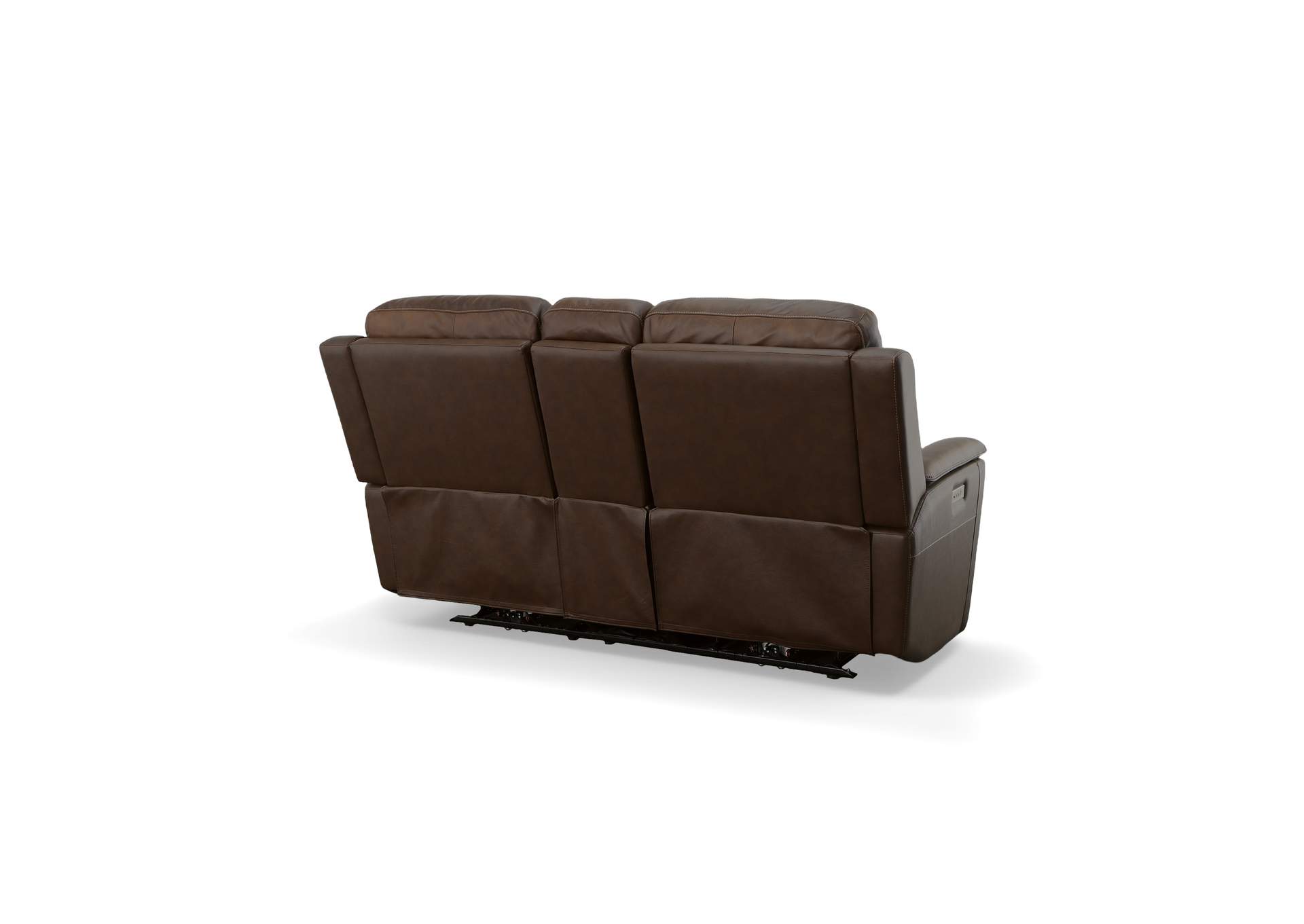 Henry Power Reclining Loveseat With Console & Power Headrests & Lumbar,Flexsteel