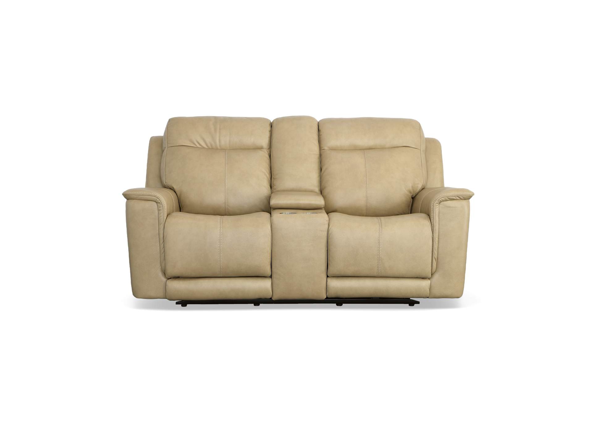 Miller Power Reclining Loveseat With Console & Power Headrests,Flexsteel