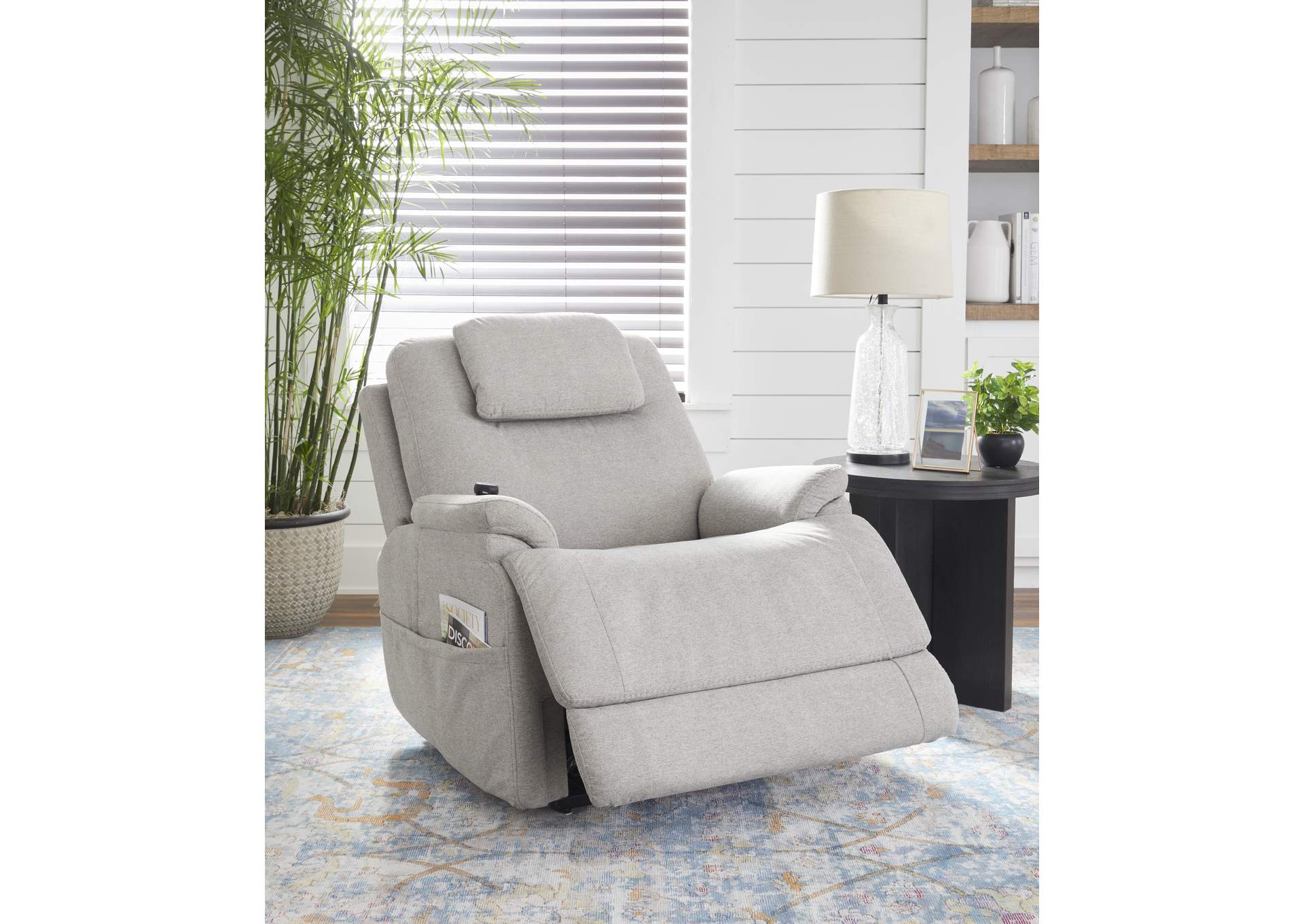 Zecliner Petite Power Recliner With Power Headrest & Lumbar,Flexsteel