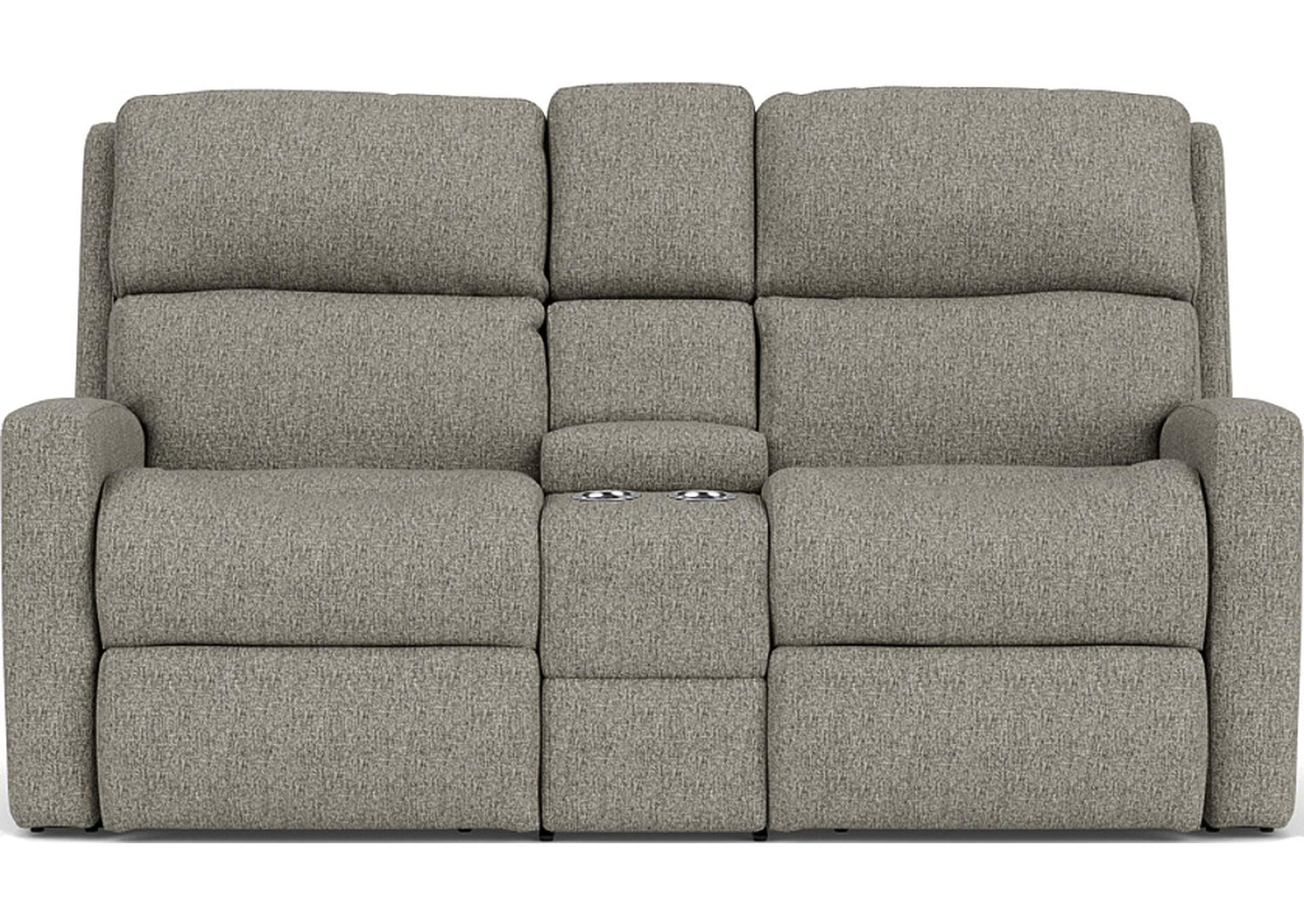 Catalina Reclining Loveseat With Console,Flexsteel