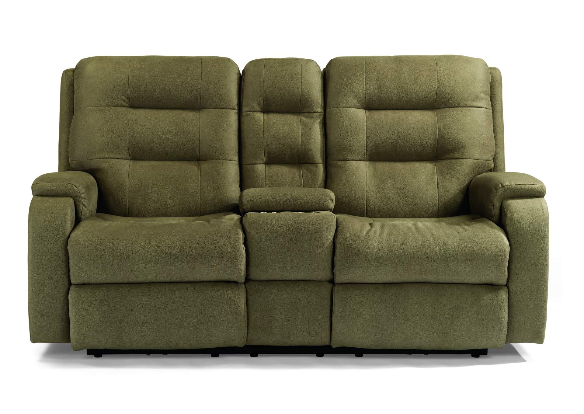 Arlo Power Reclining Loveseat With Console & Power Headrests & Lumbar,Flexsteel