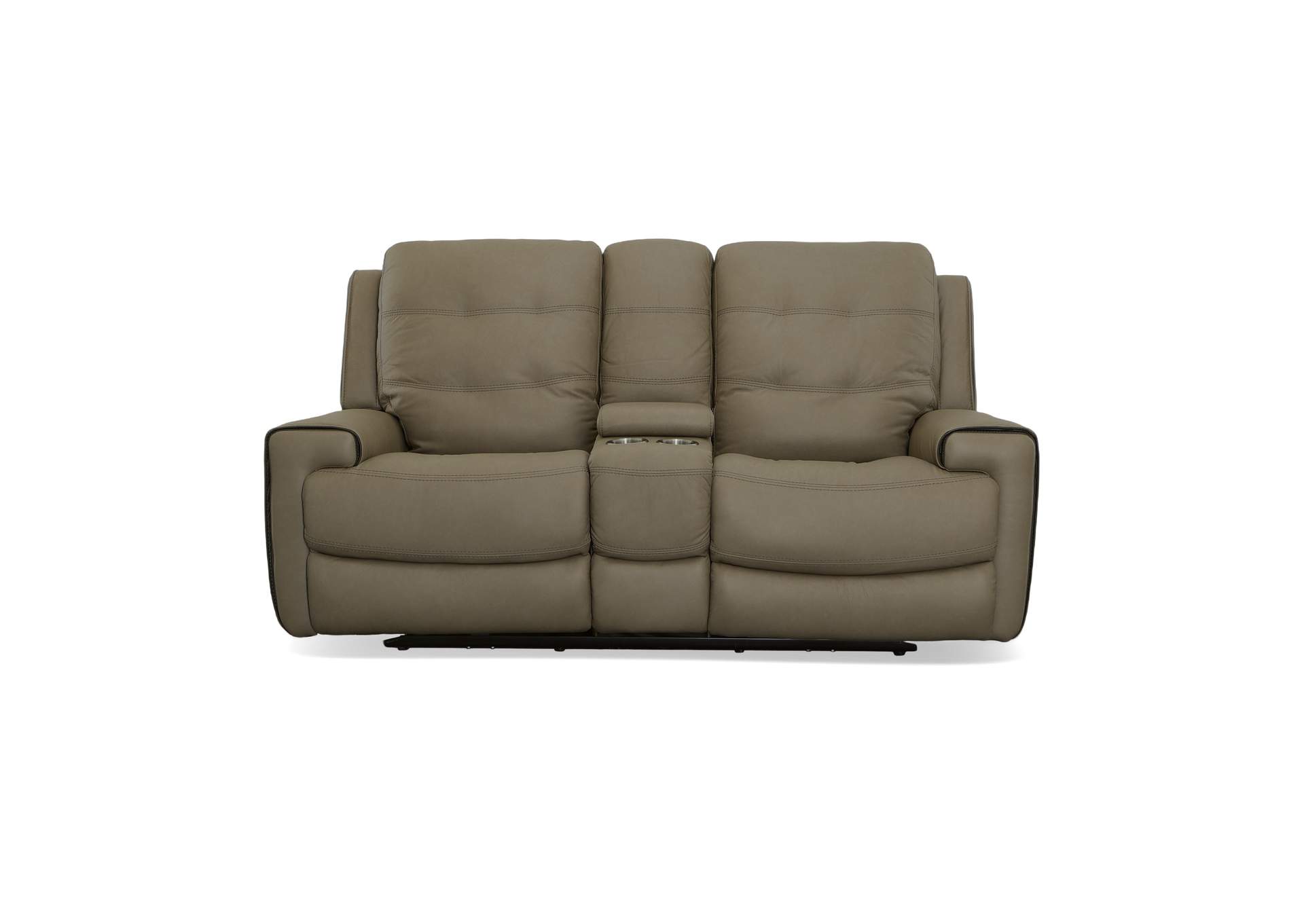 Wicklow Power Reclining Loveseat With Console & Power Headrests,Flexsteel