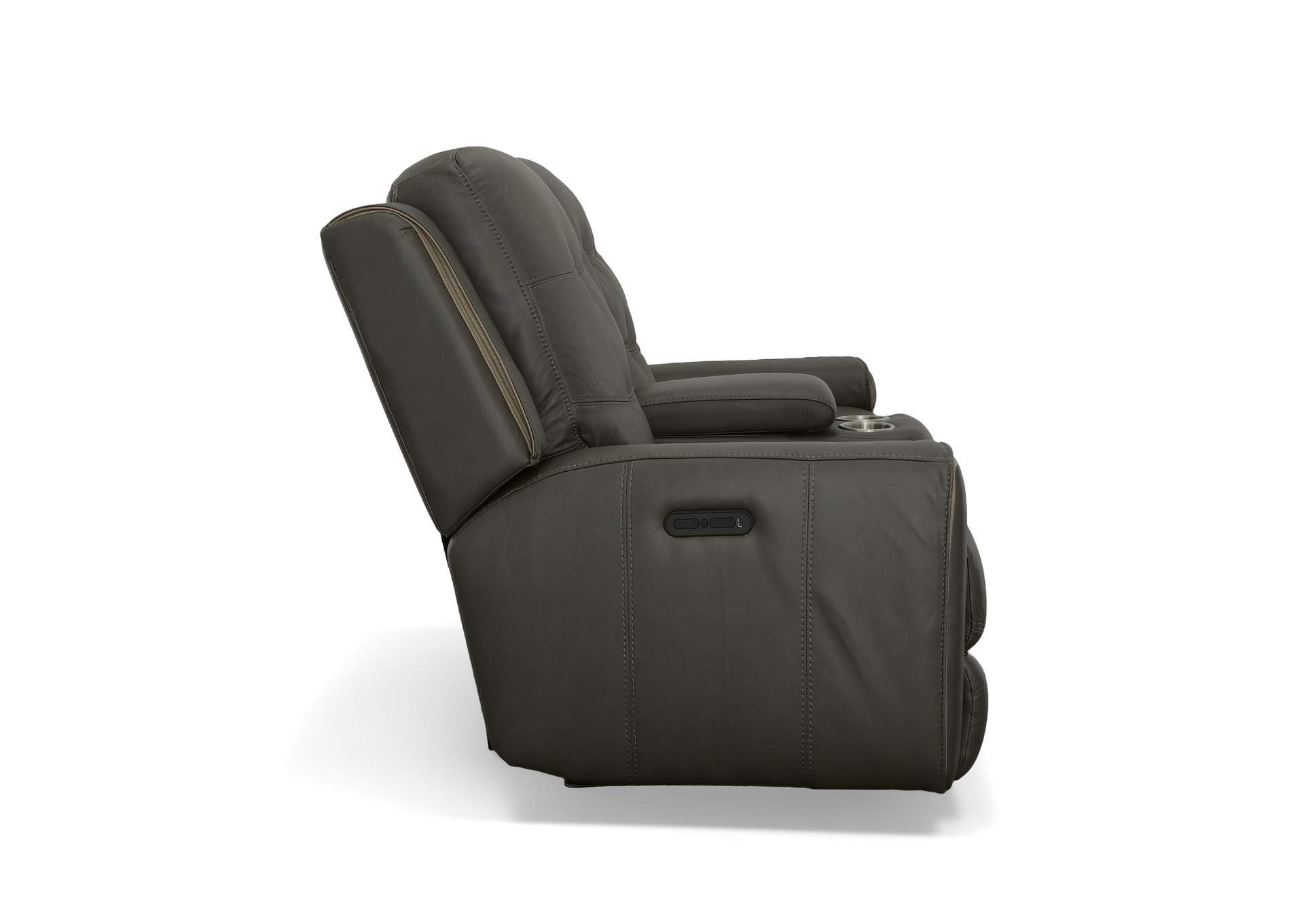 Wicklow Power Reclining Loveseat With Console & Power Headrests,Flexsteel