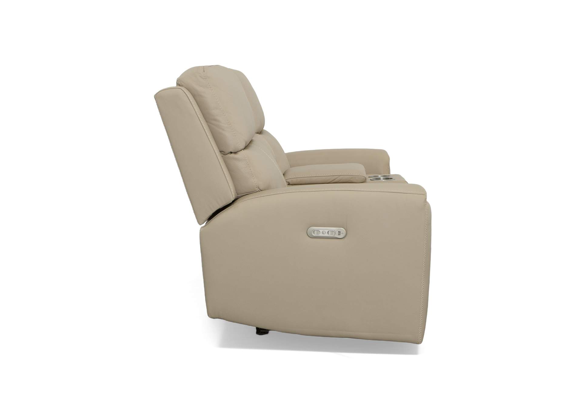 Jarvis Power Reclining Loveseat With Console & Power Headrests,Flexsteel