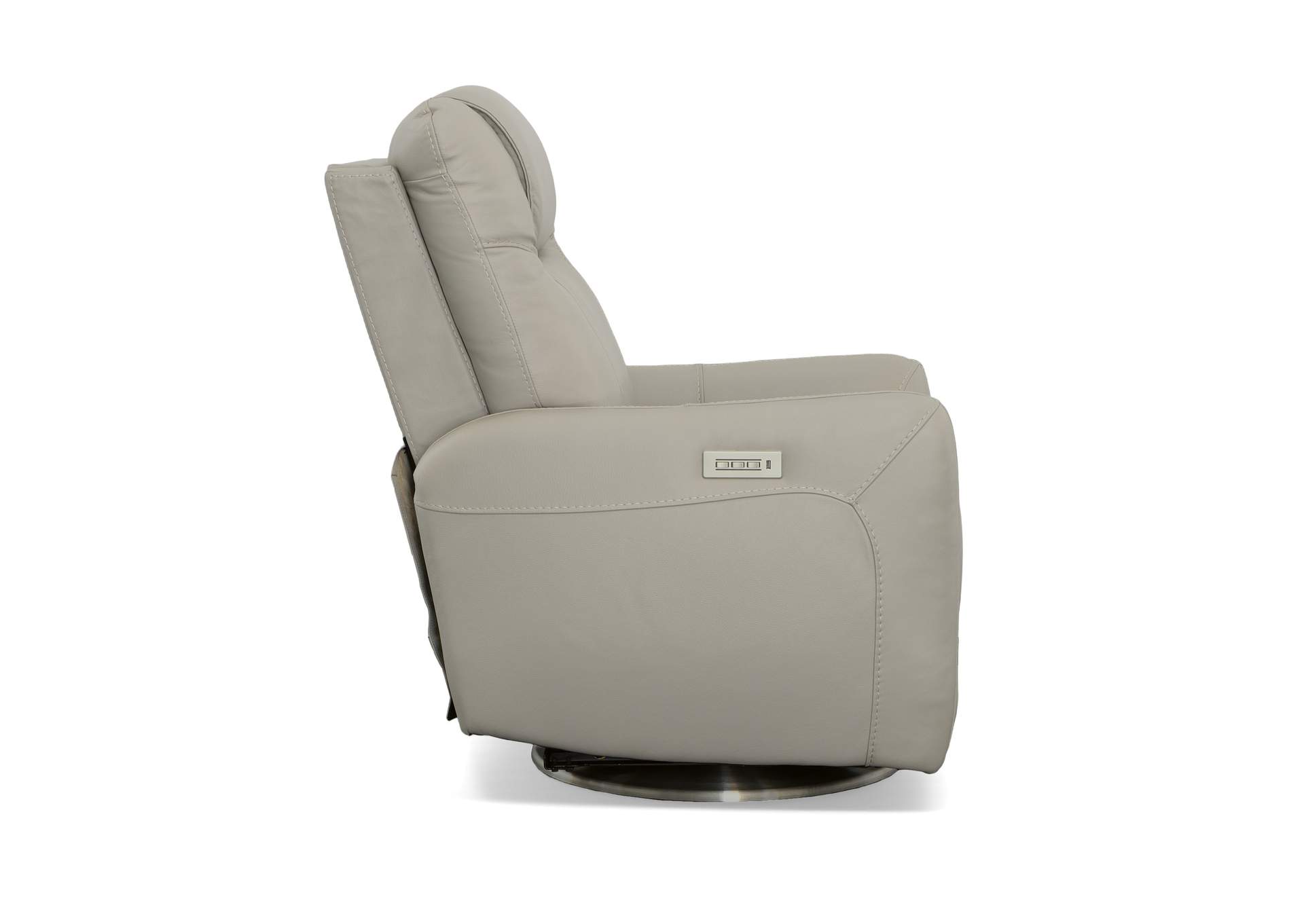 Degree Power Swivel Recliner With Power Headrest,Flexsteel