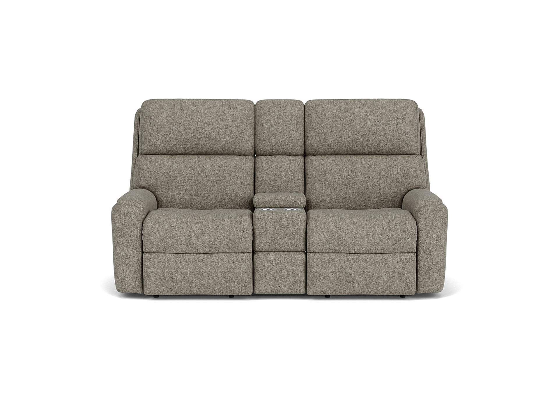 Rio Reclining Loveseat With Console,Flexsteel